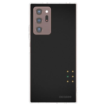 Picasee silikonowe przeźroczyste etui na Samsung Galaxy Note 20 Ultra - Pulse