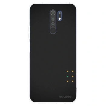 Picasee silikonowe przeźroczyste etui na Xiaomi Redmi 9 - Pulse