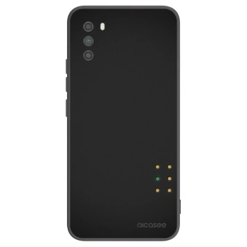 Picasee silikonowe czarne etui na Xiaomi Poco M3 - Pulse