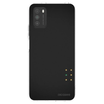 Picasee silikonowe przeźroczyste etui na Xiaomi Poco M3 - Pulse
