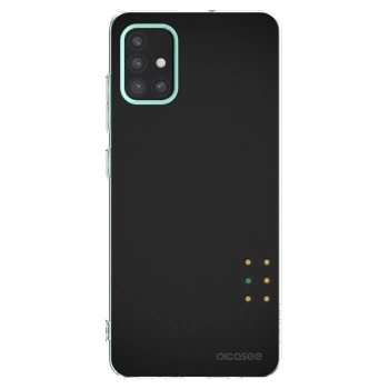 Picasee silikonowe przeźroczyste etui na Samsung Galaxy M31s - Pulse