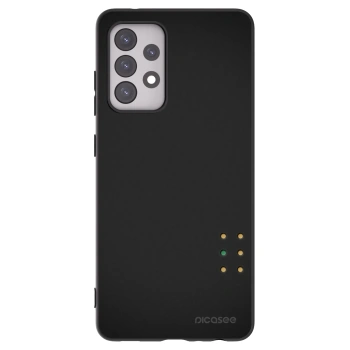 Picasee silikonowe czarne etui na Samsung Galaxy A52 5G A525F - Pulse