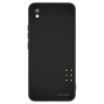 Picasee silikonowe czarne etui na Xiaomi Redmi 9AT - Pulse