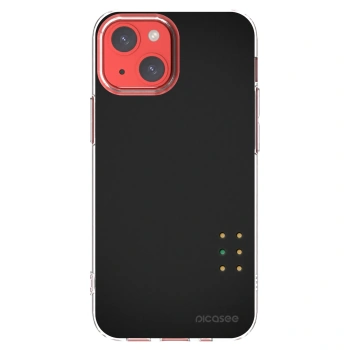 Picasee silikonowe przeźroczyste etui na Apple iPhone 13 mini - Pulse