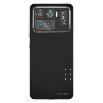 Picasee silikonowe przeźroczyste etui na Xiaomi Mi 11 Ultra - Pulse