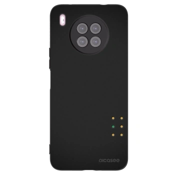 Picasee silikonowe czarne etui na Huawei Nova 8i - Pulse