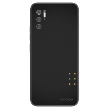 Picasee silikonowe czarne etui na Xiaomi Poco M3 Pro 5G - Pulse