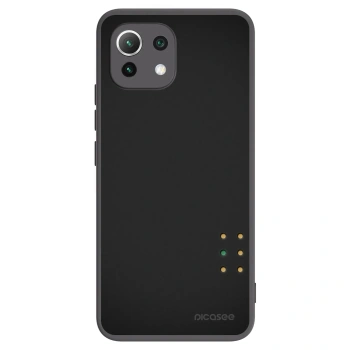 Picasee silikonowe czarne etui na Xiaomi 11 Lite 5G NE - Pulse