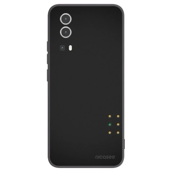 Picasee silikonowe czarne etui na Vivo Y72 5G - Pulse