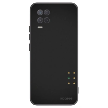 Picasee silikonowe czarne etui na Realme 8 5G - Pulse