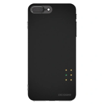 Picasee silikonowe przeźroczyste etui na Apple iPhone 7 Plus - Pulse