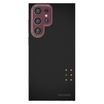Picasee silikonowe przeźroczyste etui na Samsung Galaxy S22 Ultra 5G - Pulse