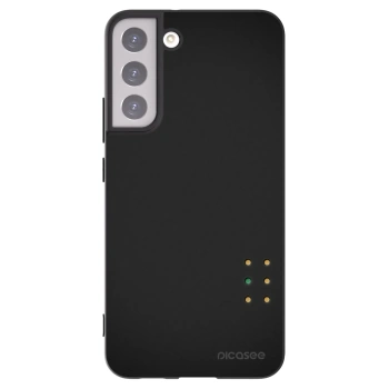 Picasee silikonowe czarne etui na Samsung Galaxy S22+ 5G - Pulse