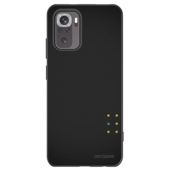 Picasee silikonowe czarne etui na Xiaomi Redmi Note 11S 4G - Pulse