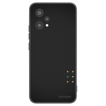 Picasee silikonowe czarne etui na Realme 9 Pro 5G - Pulse