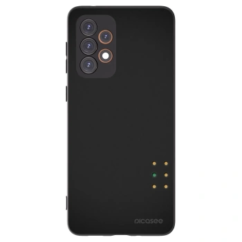 Picasee silikonowe czarne etui na Samsung Galaxy A33 5G A336 - Pulse