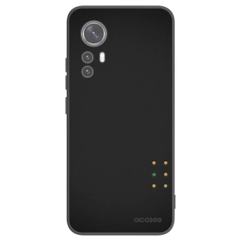 Picasee silikonowe czarne etui na Xiaomi 12X - Pulse