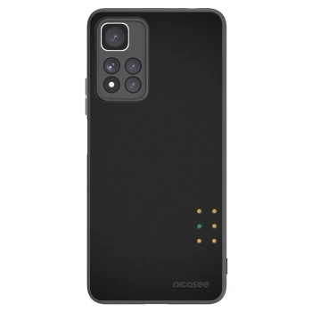 Picasee silikonowe czarne etui na Xiaomi Redmi Note 11 Pro+ 5G - Pulse