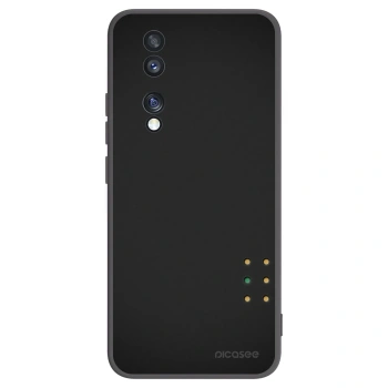 Picasee silikonowe czarne etui na Honor 70 - Pulse