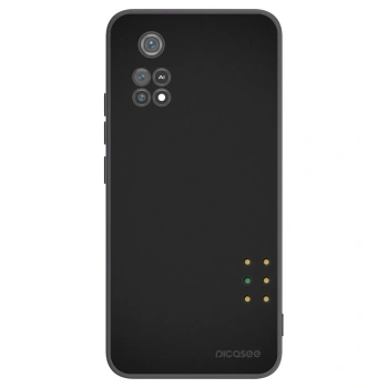 Picasee silikonowe czarne etui na Xiaomi Poco M4 Pro - Pulse