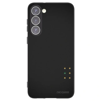 Picasee silikonowe czarne etui na Samsung Galaxy S23+ 5G - Pulse