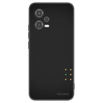 Picasee silikonowe czarne etui na Xiaomi Poco X5 - Pulse