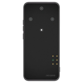 Picasee silikonowe czarne etui na Honor Magic5 Lite 5G - Pulse
