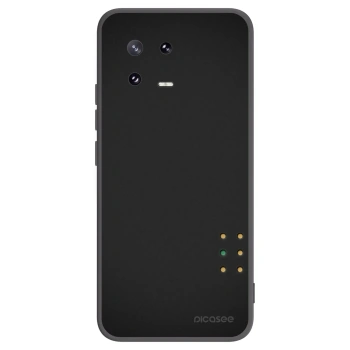 Picasee silikonowe czarne etui na Xiaomi 13 Pro - Pulse