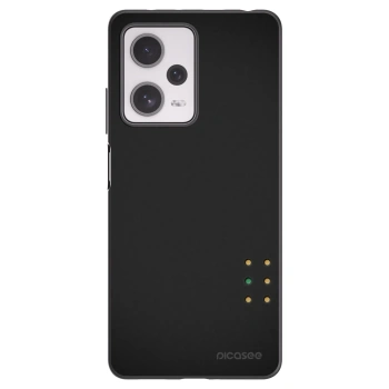 Picasee silikonowe czarne etui na Xiaomi Redmi Note 12 Pro+ 5G - Pulse