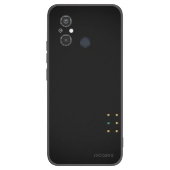 Picasee silikonowe czarne etui na Xiaomi Redmi 12C - Pulse