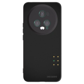 Picasee silikonowe czarne etui na Honor Magic5 Pro - Pulse