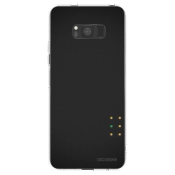 Picasee silikonowe przeźroczyste etui na Samsung Galaxy S8 G950F - Pulse