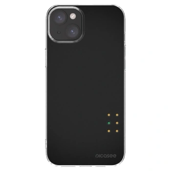 Picasee silikonowe przeźroczyste etui na Apple iPhone 15 Plus - Pulse