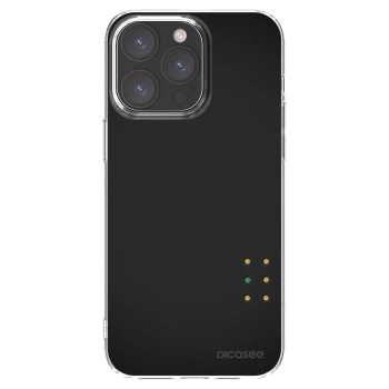Picasee silikonowe przeźroczyste etui na Apple iPhone 15 Pro Max - Pulse