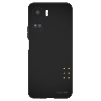 Picasee silikonowe czarne etui na Honor 90 Lite 5G - Pulse