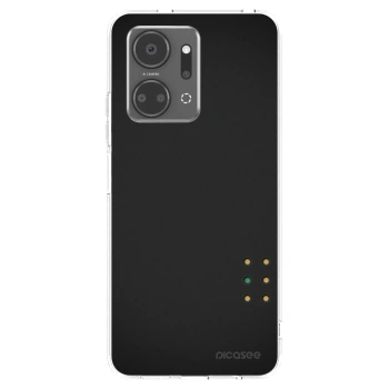 Picasee silikonowe przeźroczyste etui na Honor X7a - Pulse