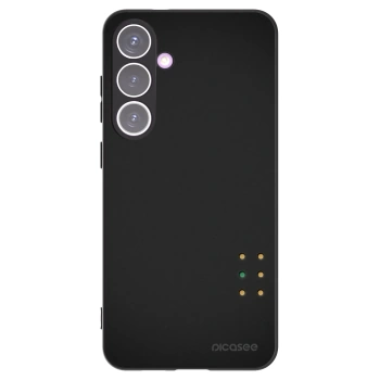 Picasee silikonowe czarne etui na Samsung Galaxy S24+ S926B 5G - Pulse