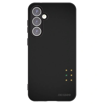Picasee silikonowe czarne etui na Samsung Galaxy S23 FE S711B - Pulse