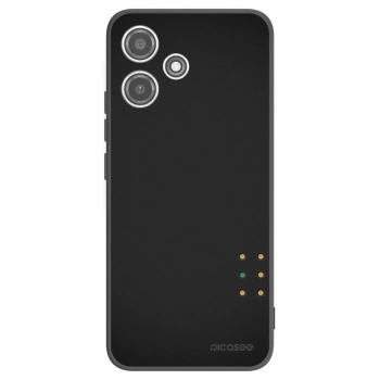 Picasee silikonowe czarne etui na Xiaomi Redmi 12 5G - Pulse