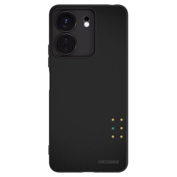 Picasee silikonowe czarne etui na Xiaomi Redmi 13C 4G - Pulse