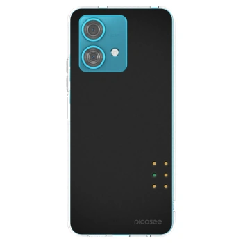 Picasee silikonowe przeźroczyste etui na Motorola Edge 40 Neo - Pulse