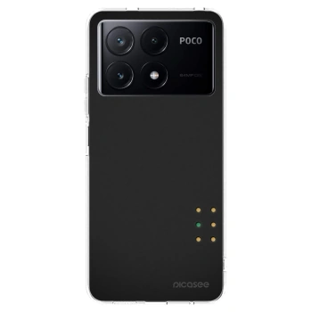 Picasee silikonowe przeźroczyste etui na Xiaomi Poco X6 Pro - Pulse