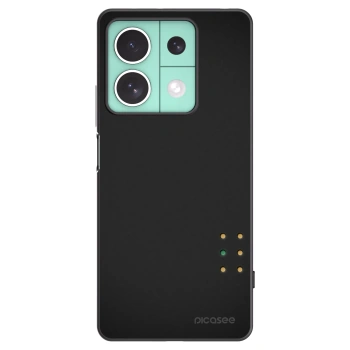 Picasee silikonowe czarne etui na Xiaomi Redmi Note 13 5G - Pulse