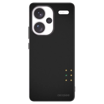 Picasee silikonowe czarne etui na Xiaomi Redmi Note 13 Pro+ 5G - Pulse