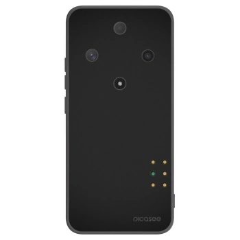Picasee silikonowe czarne etui na Honor Magic6 Lite 5G - Pulse