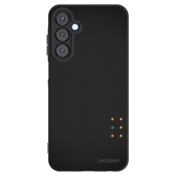 Picasee silikonowe czarne etui na Samsung Galaxy A25 A256B 5G - Pulse