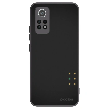 Picasee silikonowe czarne etui na Xiaomi Redmi Note 12 Pro 4G - Pulse