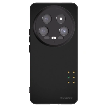 Picasee silikonowe czarne etui na Xiaomi 14 Ultra - Pulse