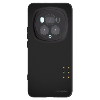 Picasee silikonowe czarne etui na Honor Magic6 Pro - Pulse