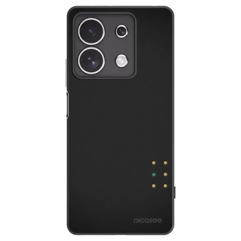 Picasee silikonowe czarne etui na Xiaomi Redmi Note 13 4G - Pulse